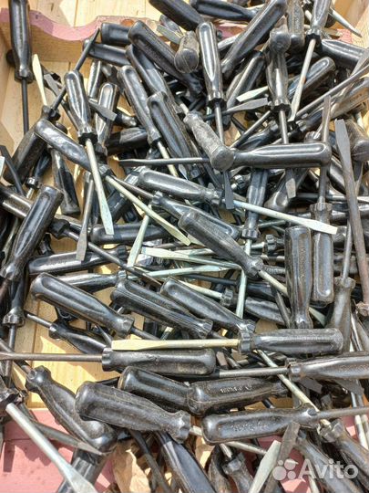 Отвёртки плоские СССР новые