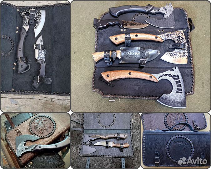 Мужской подарок топор, нож или комплект