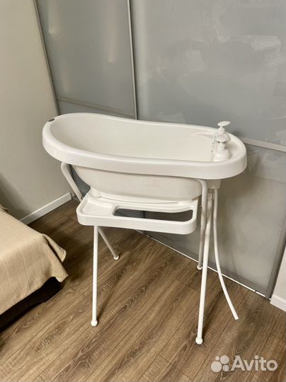 Ванночка Bebejou,горки и круг для купания