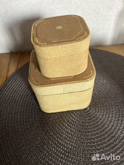 Шкатулки СССР кожа золото