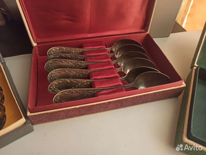 Ложки чайные мельхиор СССР