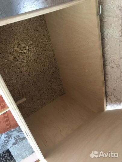 Домик-гнездо для волнистых попугаев