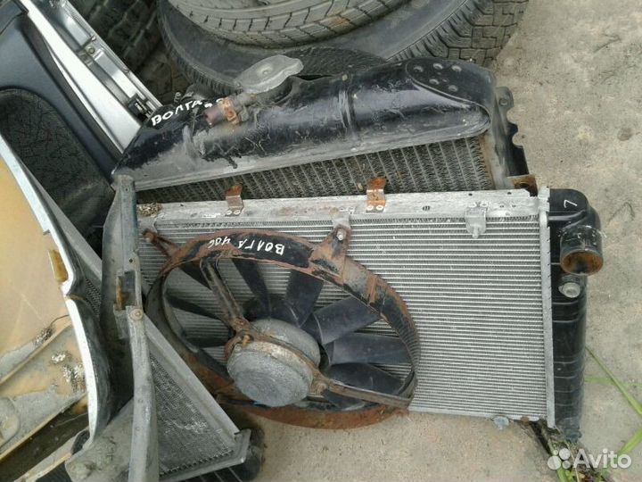 Радиатор охлаждения газель. Волга