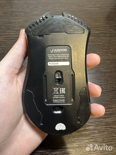 Мышь беспроводная/проводная ardor gaming Fury