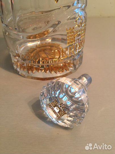 Коллекционная хрустальная бутылка графин