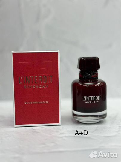 Givenchy linterdit rouge женский духи