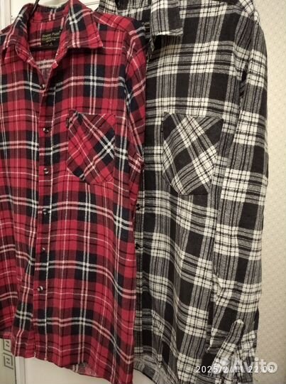 Рубашка фланелевая мужская