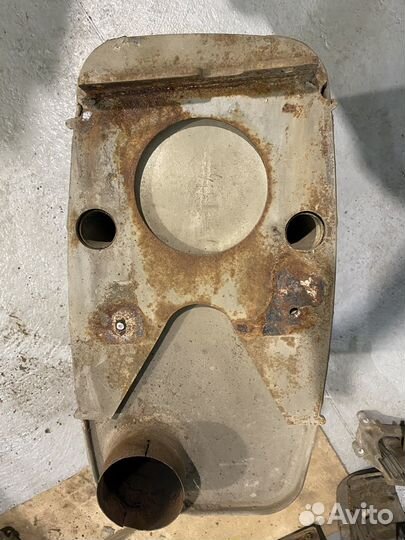 Бочка глушителя MAN TGA TGS 49395