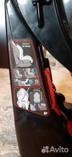 Детское автокресло от 9 до 25 кг babyton