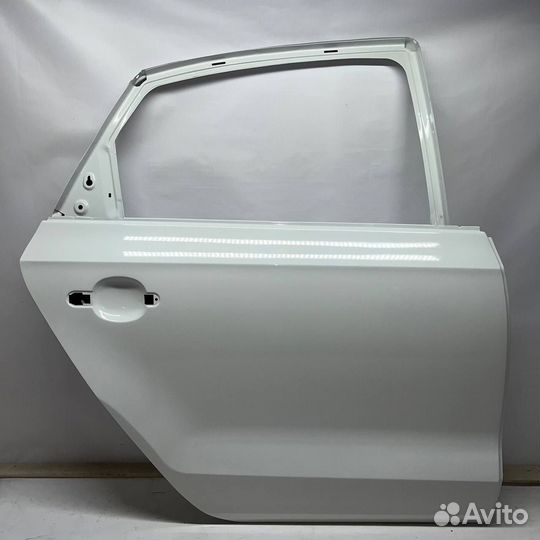 Дверь задняя правая VW Polo 2011-2020 белая