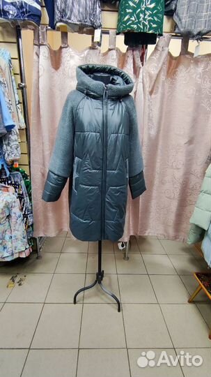 Куртка пальто зимняя женская новая размер 50 54