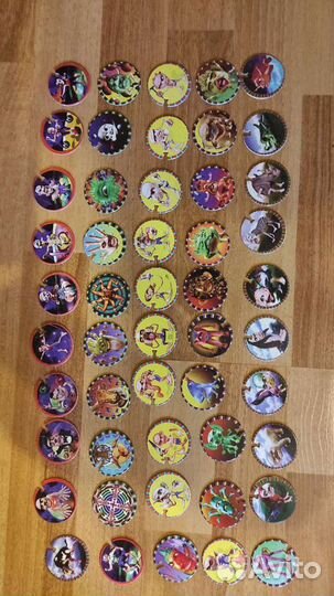 Коллекция фишек caps