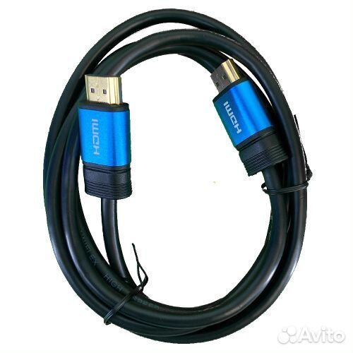 Шнур hdmi-hdmi v.2.0 3м uniflex (новый)