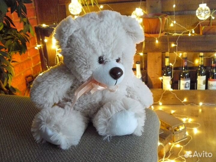 Мишка плюшевый 30 см очень мягкий, не только детям