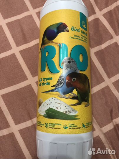 Песок гигиенический для птиц Rio