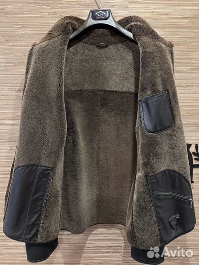 Дубленка натуральная мужская 52 54