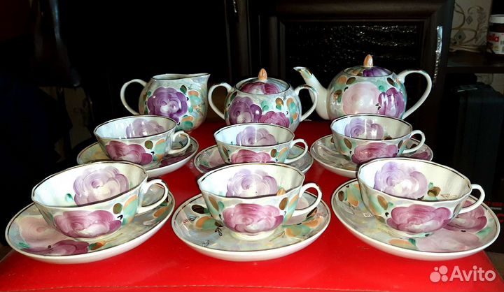 Сервиз Свадебный Розы-Агашки Дулево