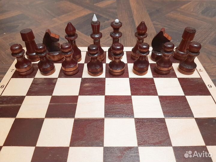 Шахматы деревянные
