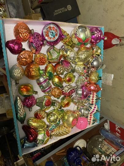 Елочные игрушки. 150 штук