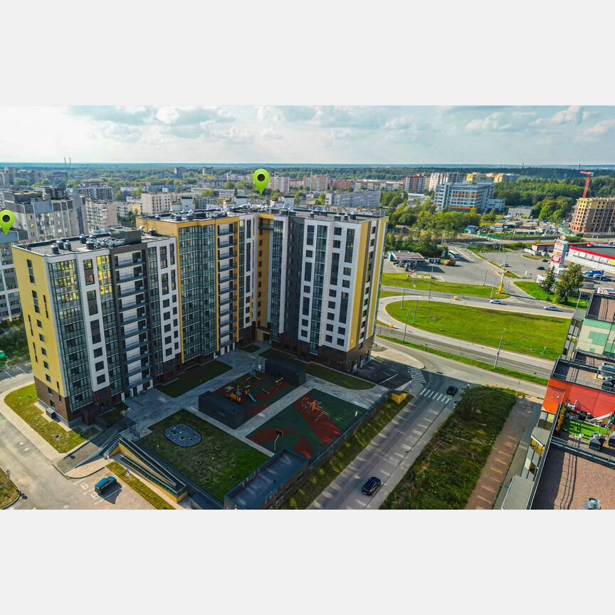 2-к. квартира, 68,9 м², 6/12 эт.