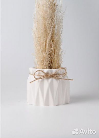 Кашпо- ваза для цветов, бренда ручной работы