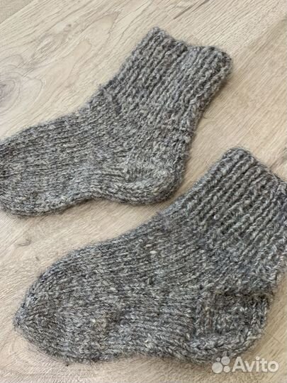 Носки детские шерстяные 15-16 см