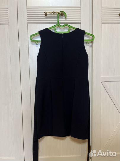 Школьный сарафан 134 синий