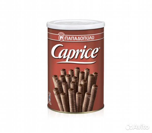Caprice Вафельные шоколадные трубочки
