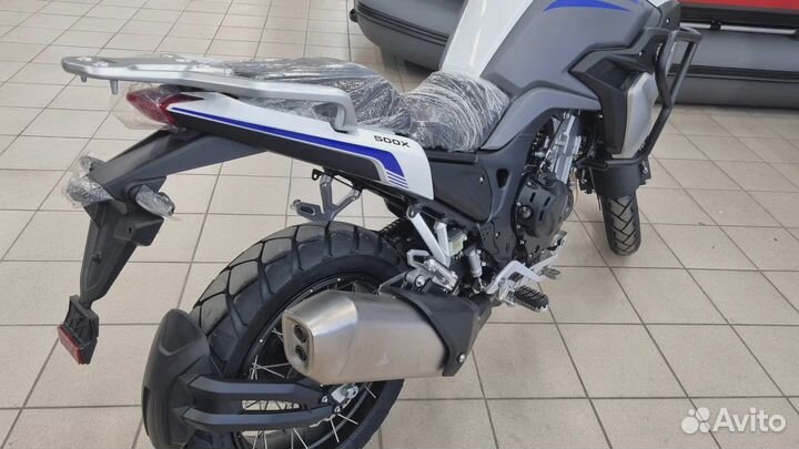 Мотоцикл kove 500X белый