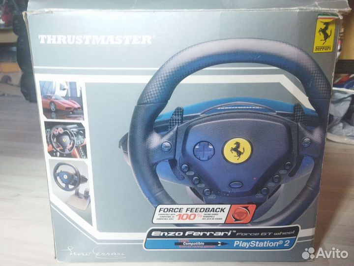 Руль thrustmaster Enzo Ferrari Force Gt Wheel