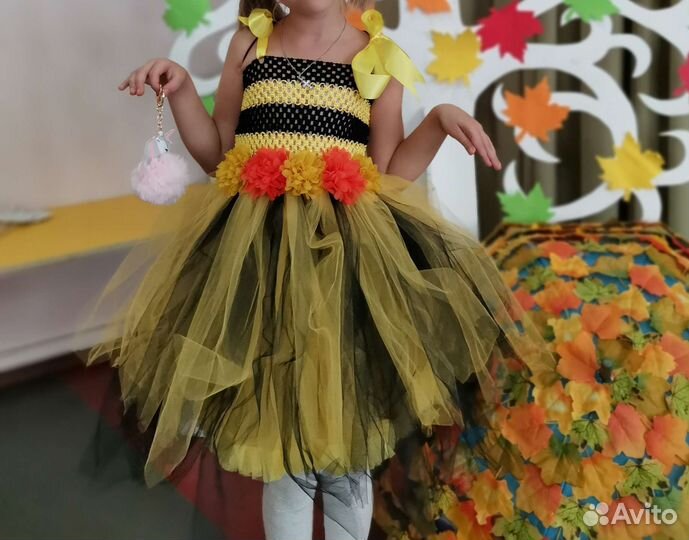 Карнавальный костюм пчёлка 122-128, на девочку