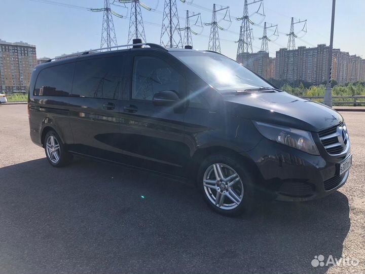 Аренда Mercedes V class с водителем