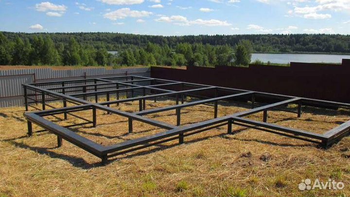 Винтовые сваи, фунтамент под ключ