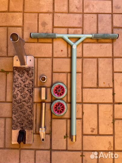 Трюковой самокат кастом стрит запчасти