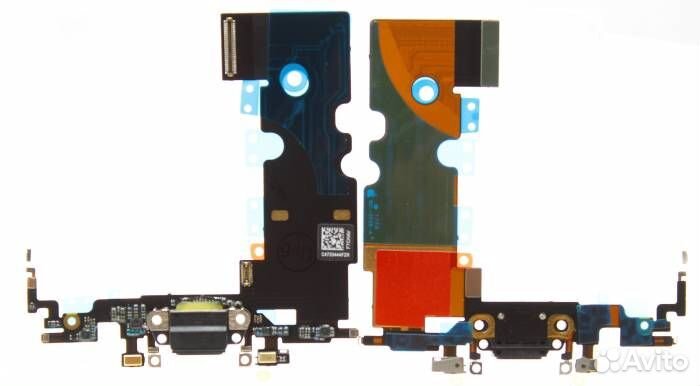 Шлейф iPhone 8/SE (2020) + разъем зарядки + разъем
