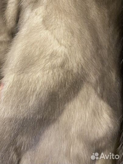 Шуба полушубок норковый р S