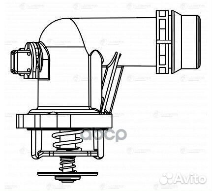 Термостат BMW 3(E36) LT2643 luzar