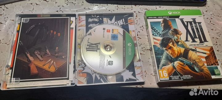 Диск xbox one/series игра xiii