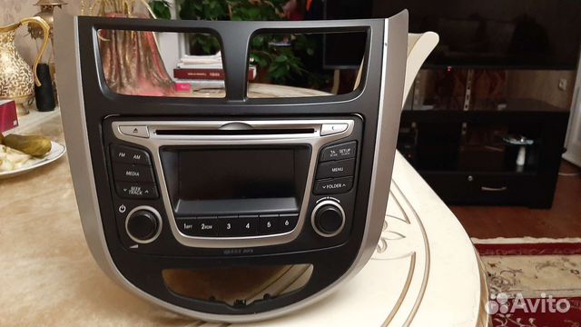 Штатная магнитола на hyundai solaris 2016