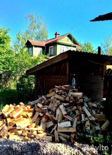 Дрова колотые от 1 куба