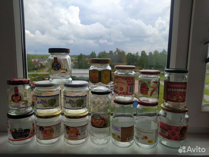 Банки стеклянные