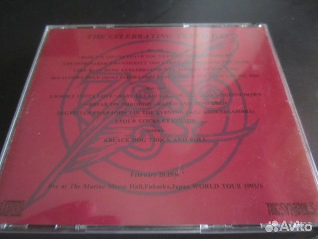 CD Jimmy Page & Robert Plant фирменные