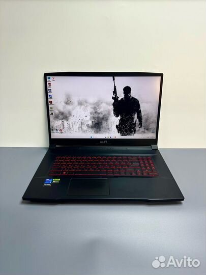Ноутбук MSI I5-11260H/RTX 3050/16Gb/512Gb M.2