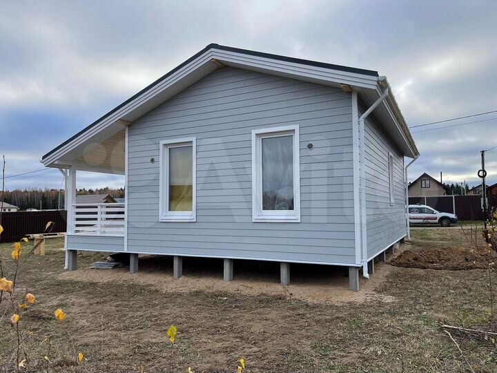 Дом 60 м² на участке 10 сот.