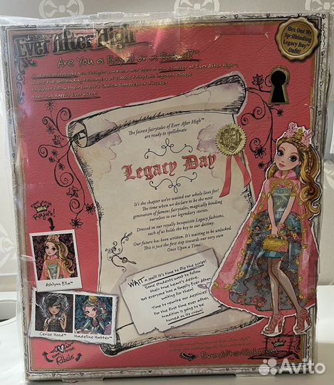 Кукла Эшлин Элла из Ever After High в коробке