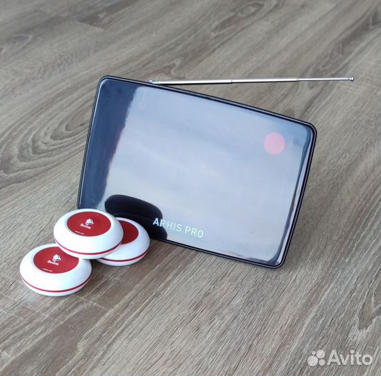 Кнопки вызова официанта/персонала для всех сфер