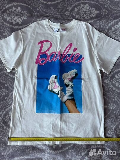 Футболка женская xs bershka barbie