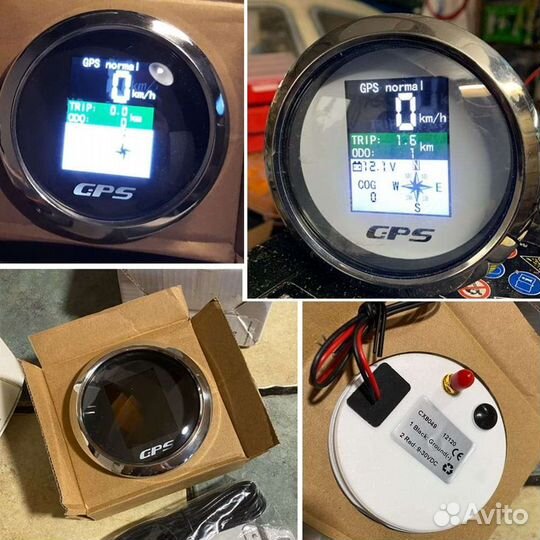 Универсальный GPS спидометр для лодки, катера, яхт