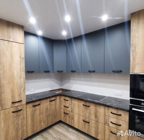 Современная кухня на заказ мдф фасады