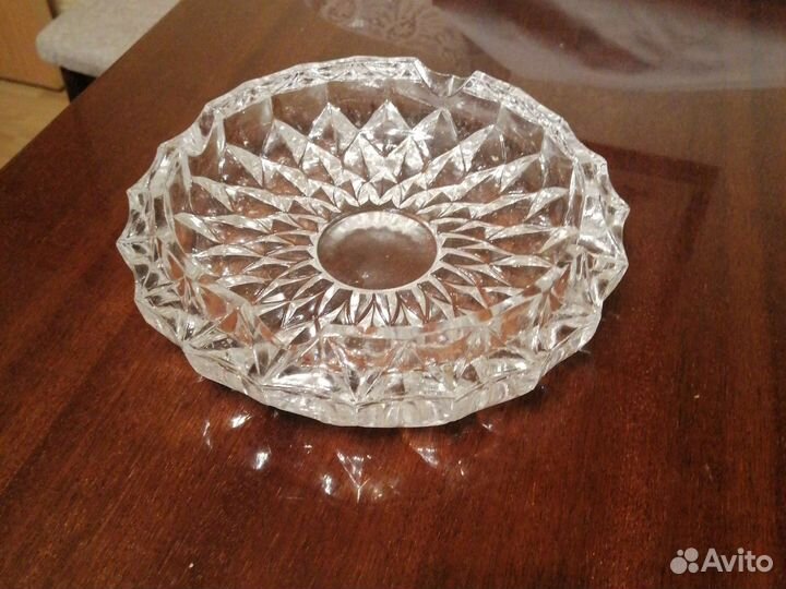 Хрустальная пепельница СССР